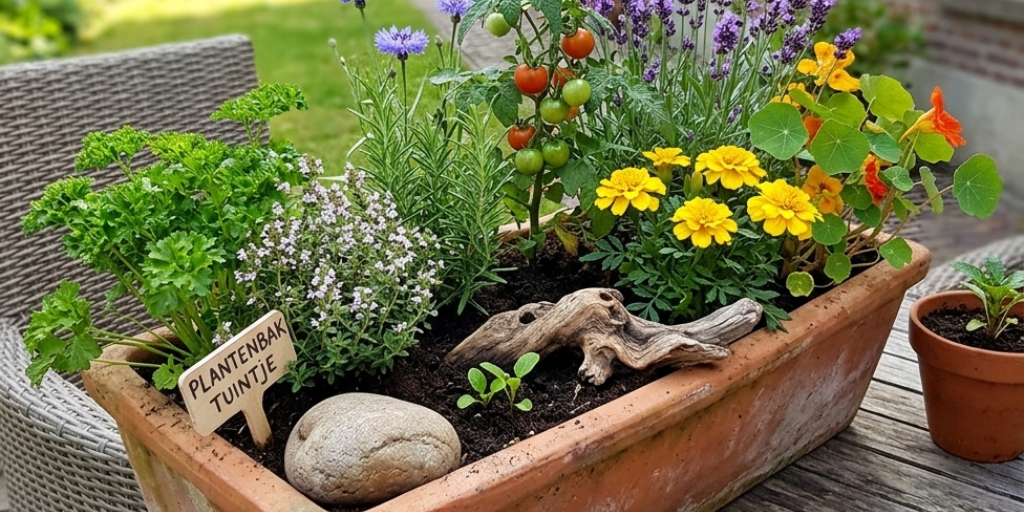 Workshop Plantenbak Tuintje