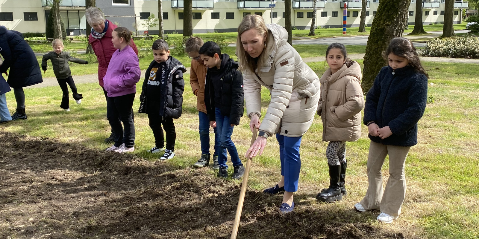 De Maten . wethouder Evelien Zinkweg