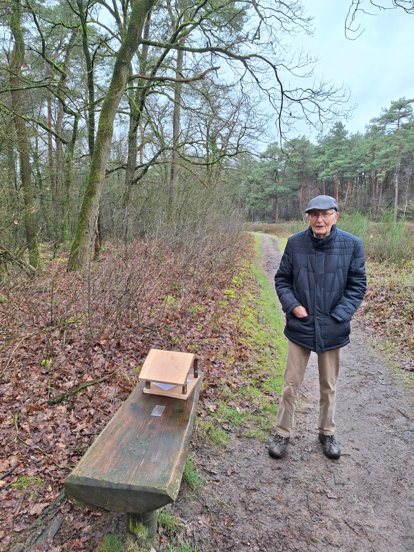 Johan Treep 55 jaar actief in Zandstuvebos