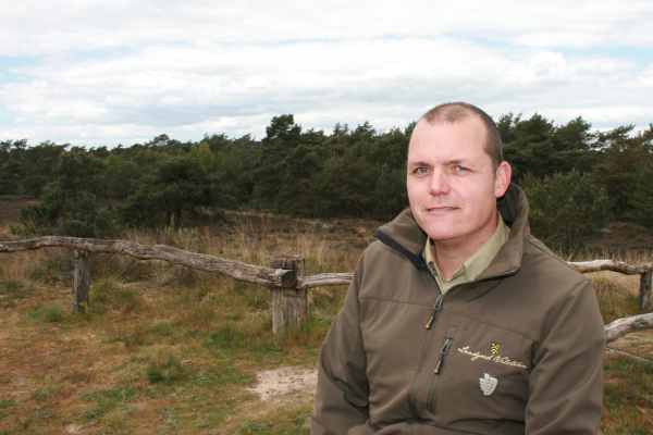 Dennis Kutterik, jachtopziener van Landgoed Vilsteren
