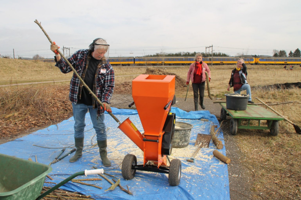 Eerst was er bijna niets .....