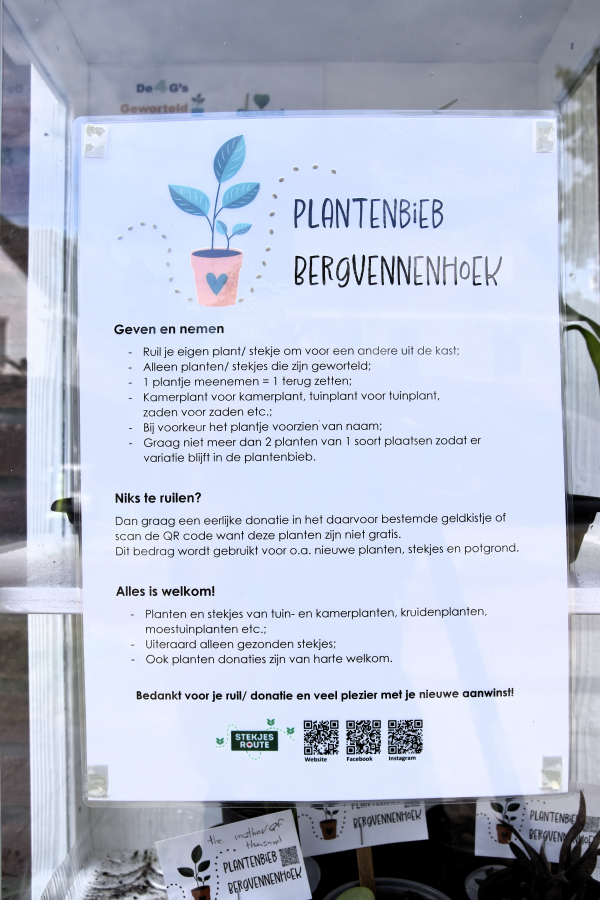 Rustiger en gelukkiger met stekjesruil