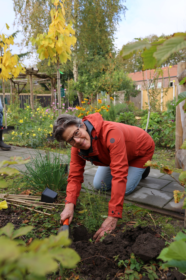 Thuis meteen aan het planten!