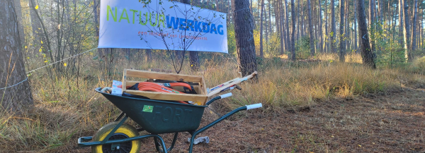 Natuurwerkdag: intense samenwerking met Landschap Overijssel